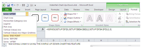 Excel Selecting Chart Series